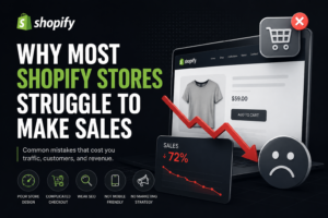 Why Most Shopify Stores Struggle to Make Sales